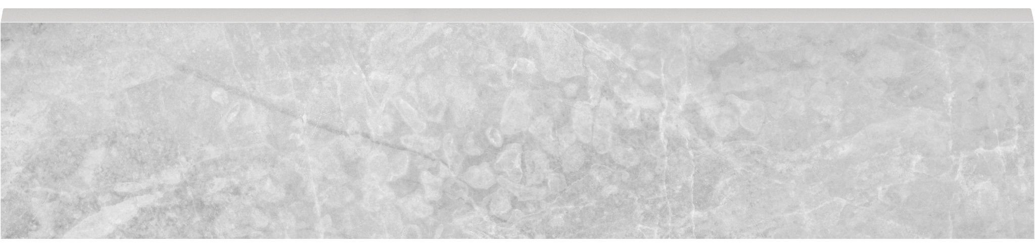 Plata 3x12 Perla Grigia Bullnose Matte | In Home Stone