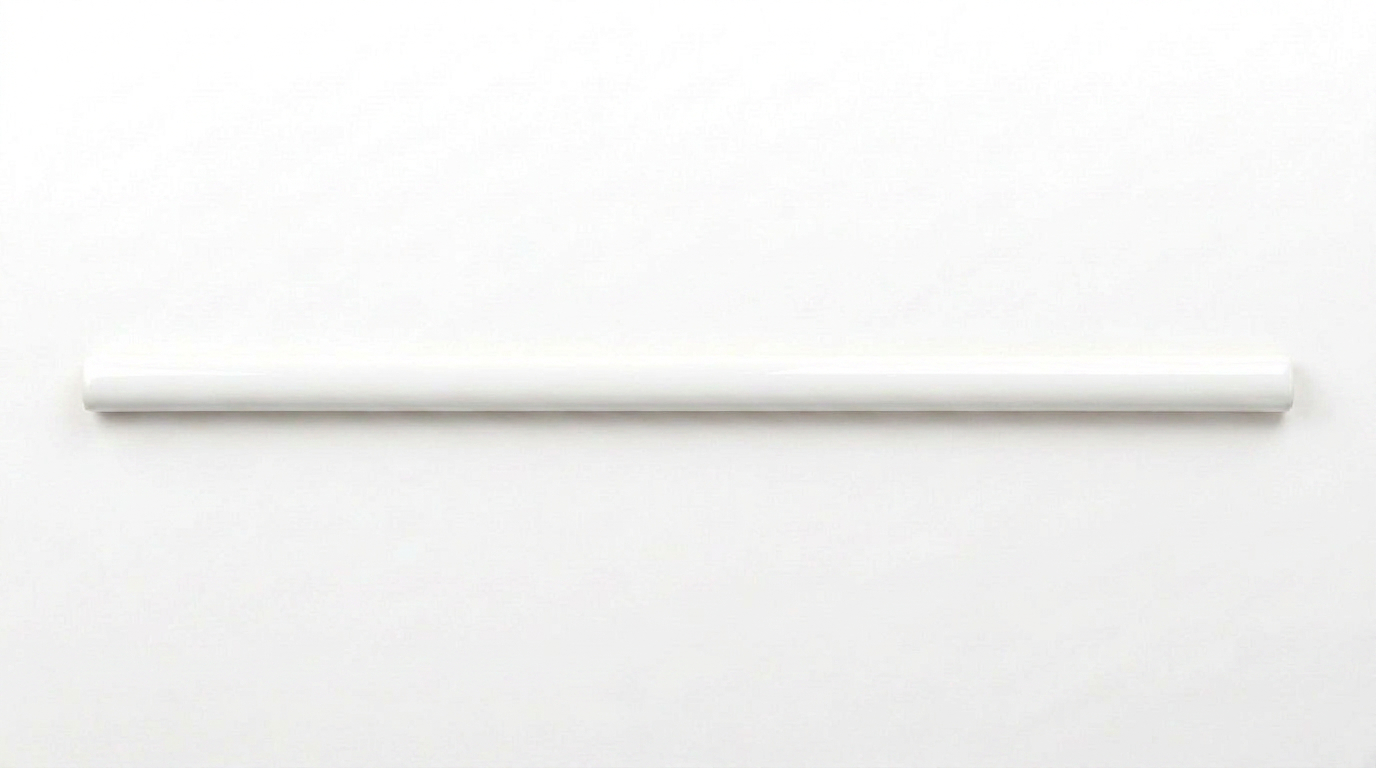 Sausalito 0.39X9 White Gloss Trim | In Home Stone