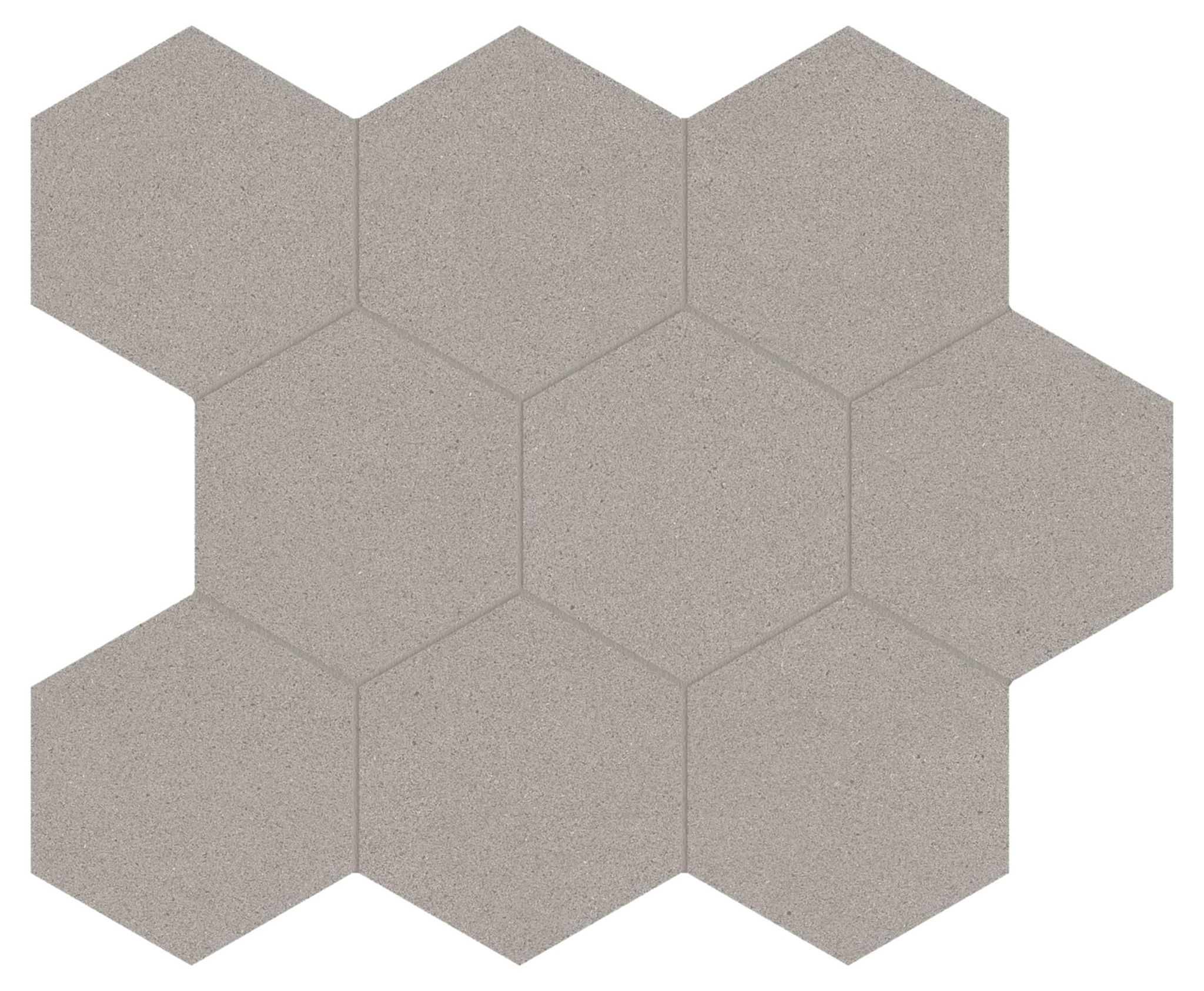 Serena 4" Hex Pewter | In Home Stone