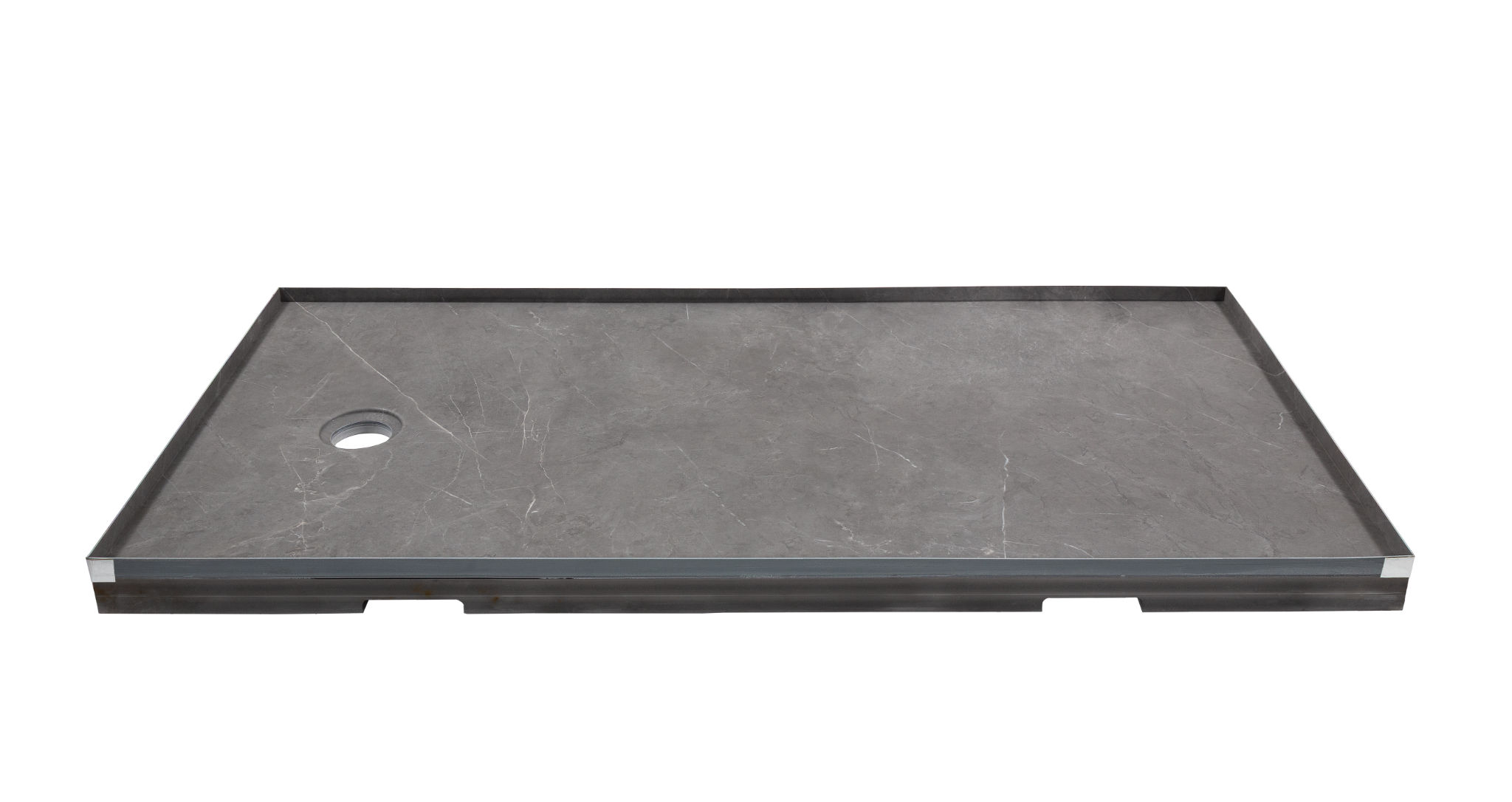 Shower Pan 32x60 Graphite Slate | In Home Stone