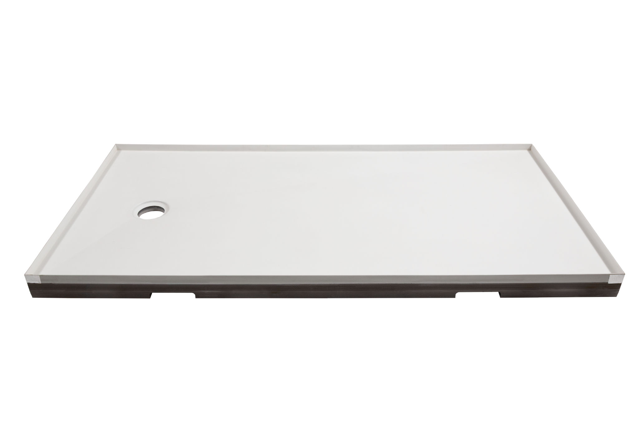 Shower Pan 32x60 Vivid White | In Home Stone