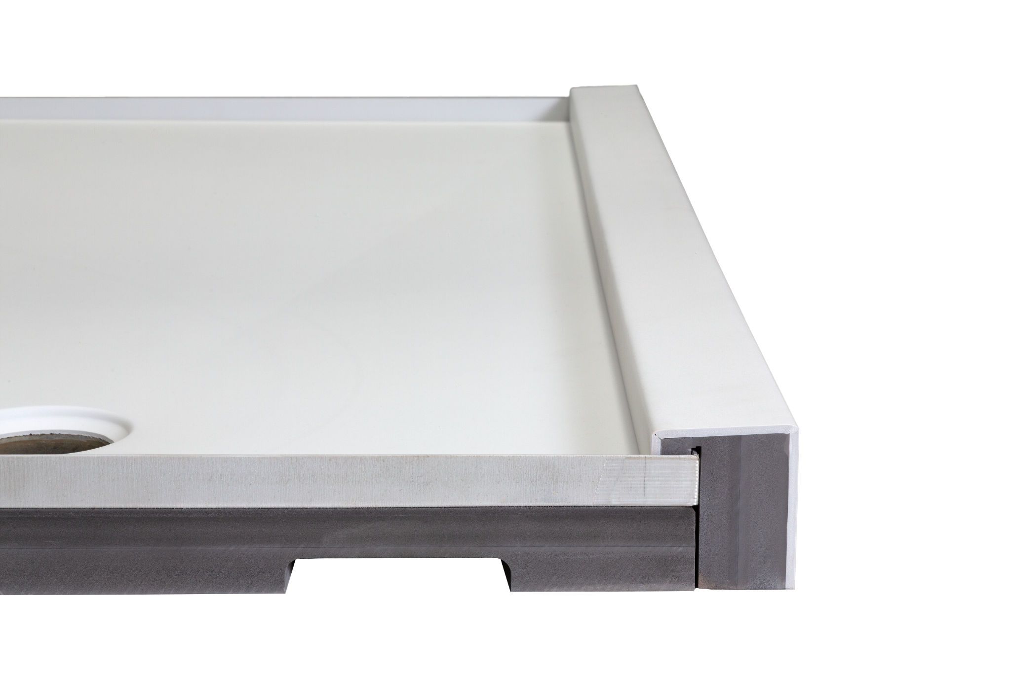 Shower Pan 32x60 Vivid White | In Home Stone