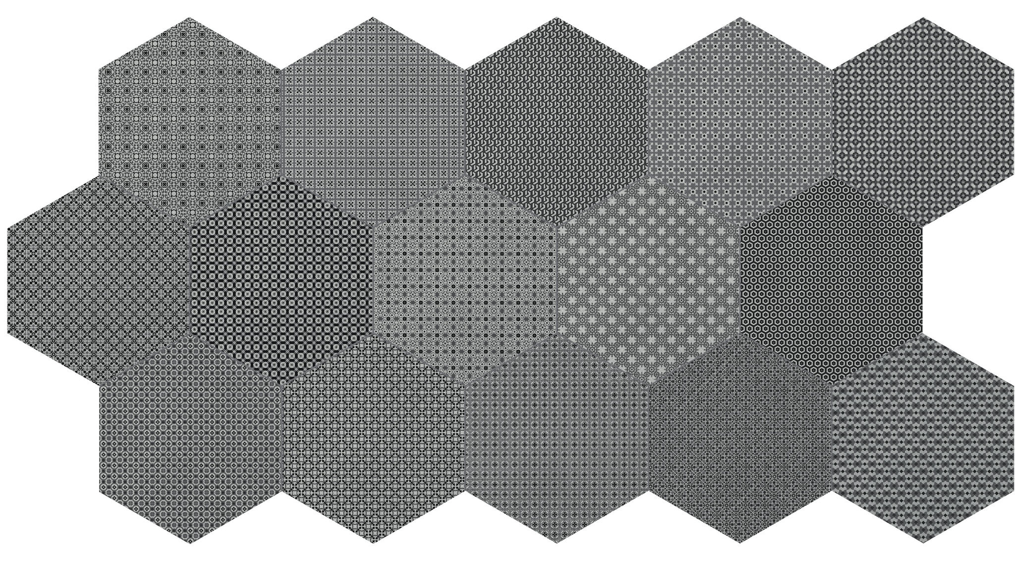 Tapestri 8.5 Silk Blend Hexagon | In Home Stone