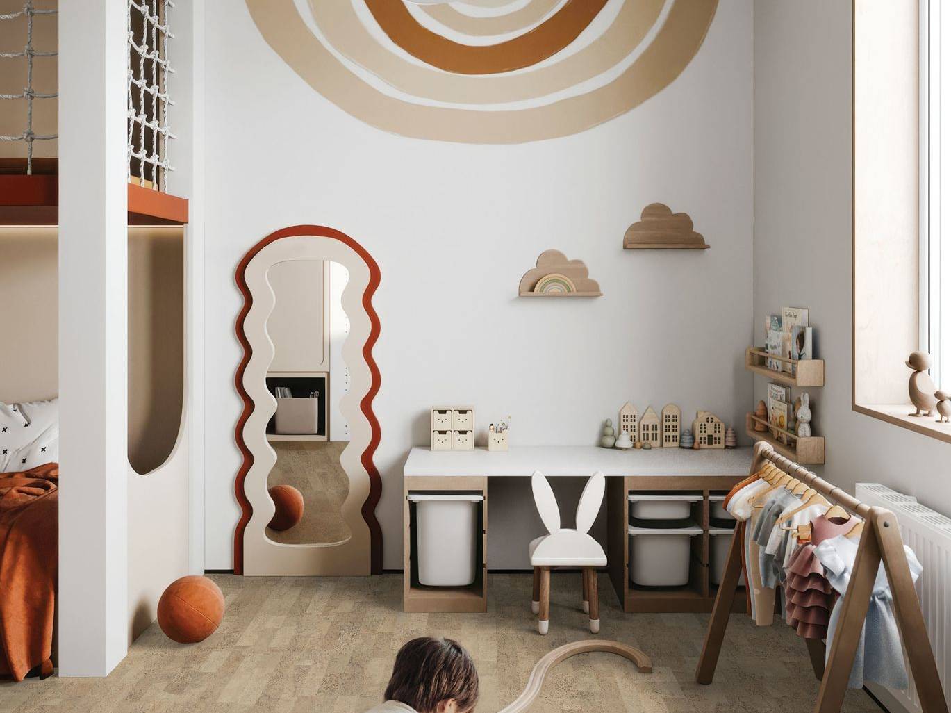 True Earth Cork Click 4 | In Home Stone