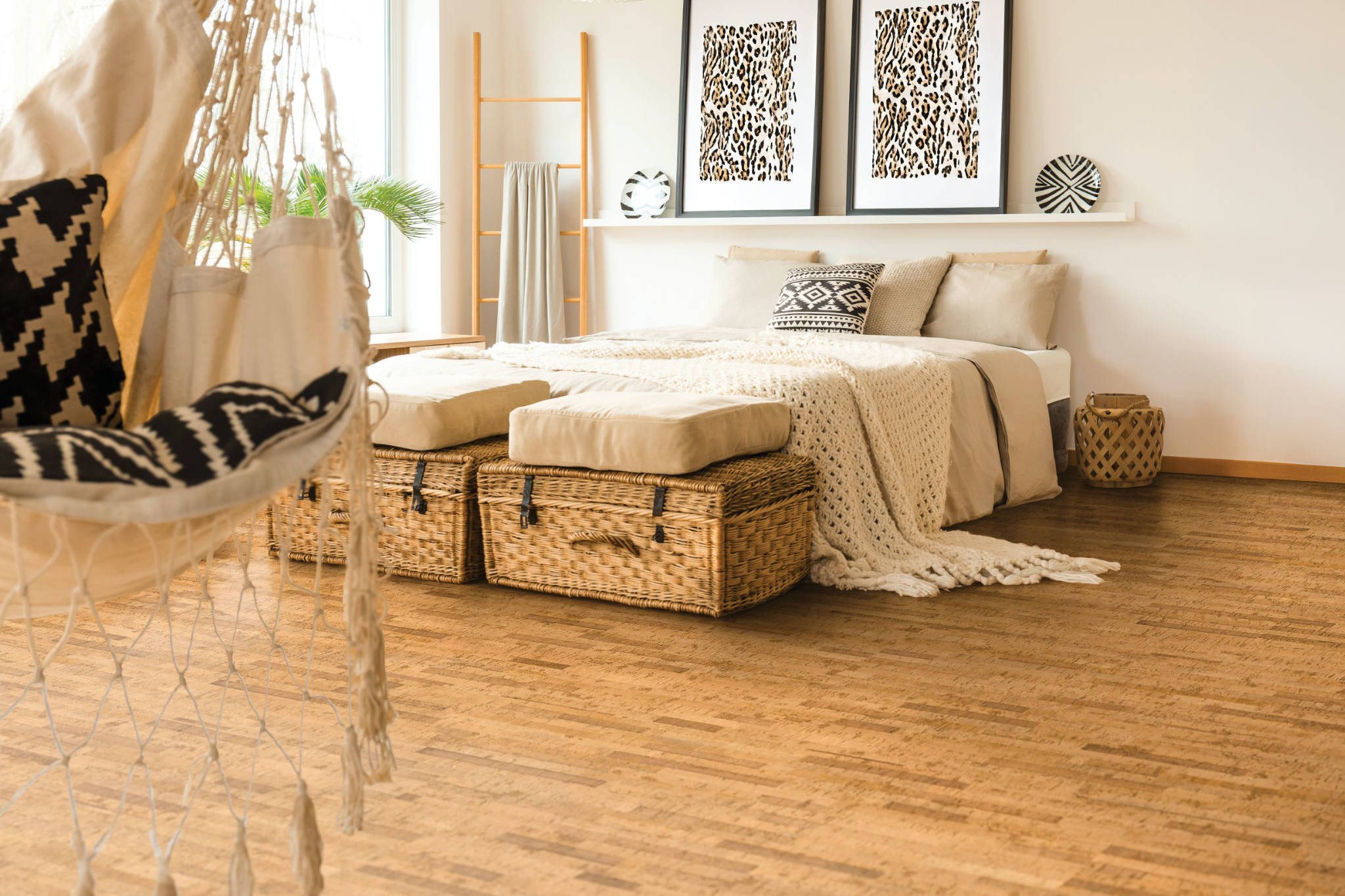 True Earth Cork Click 7 | In Home Stone