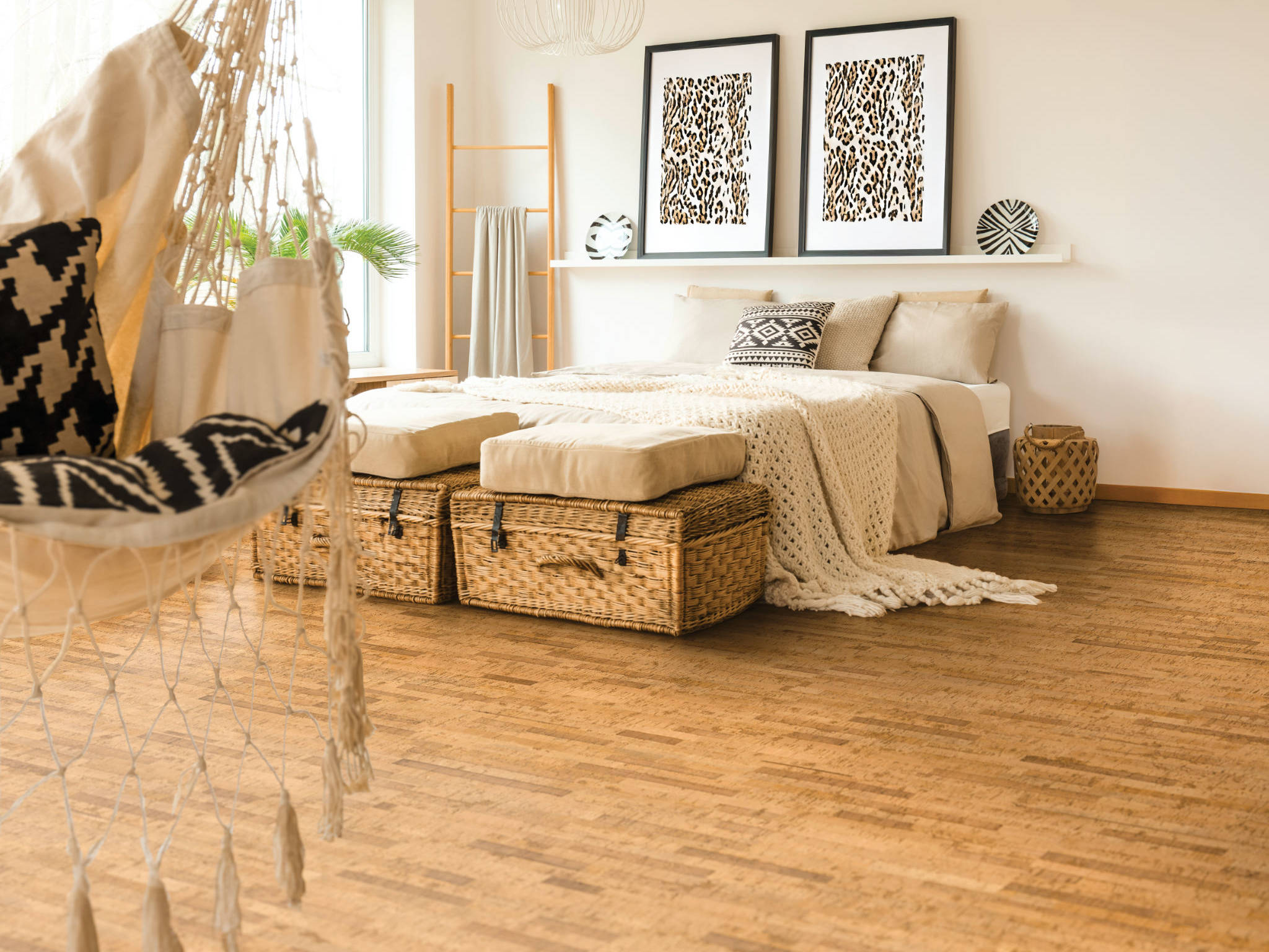 True Earth Cork Click 7 | In Home Stone